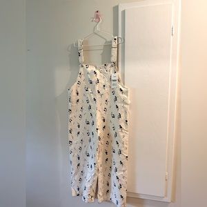 Zara The Jackie Jumpsuit Denim Overalls size xxl